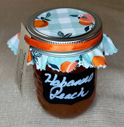 Habanero Peach Jam (8 oz)