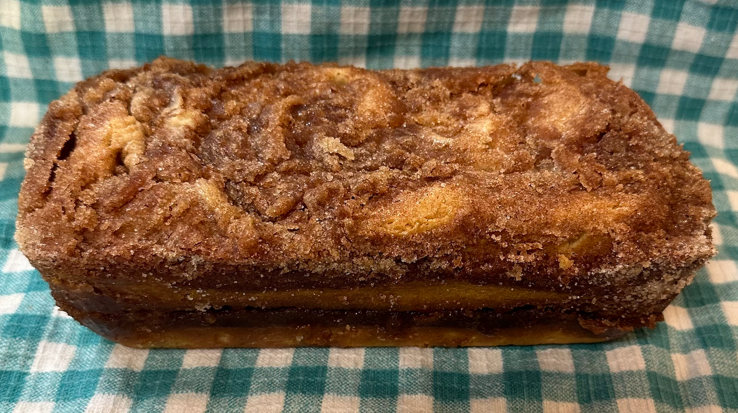 Gluten Free Cinnamon Sugar Quick Bread