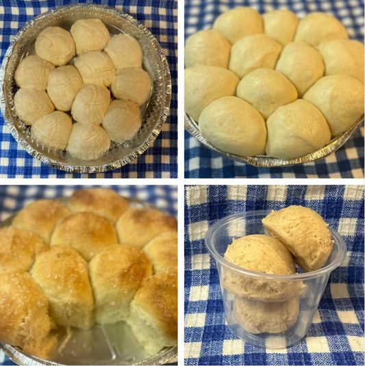 *UPDATED* Buttermilk Yeast Rolls (Frozen, "Ready to Rise")