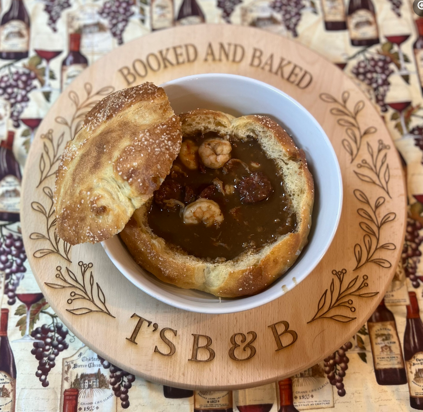 Crusty Italian Bread Bowls