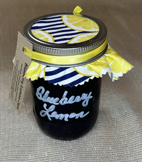 Blueberry Lemon Jam (8 oz)