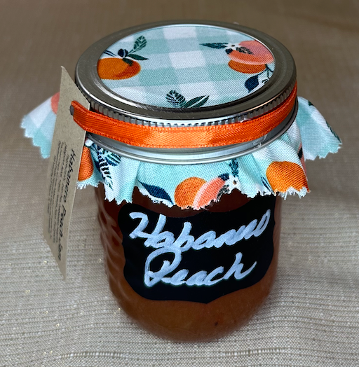 Habanero Peach Jam  (8 oz)