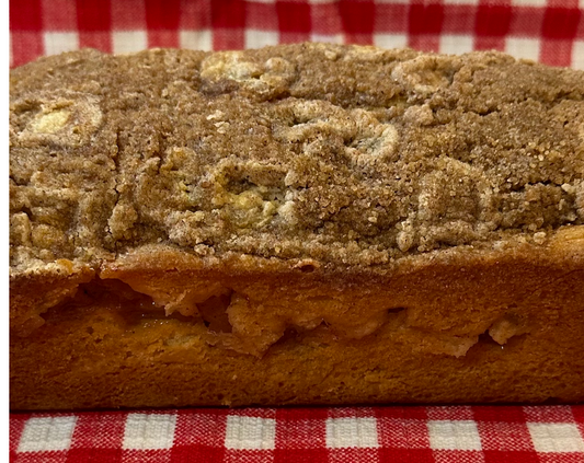 Gluten Free Apple Cobbler Quick Bread