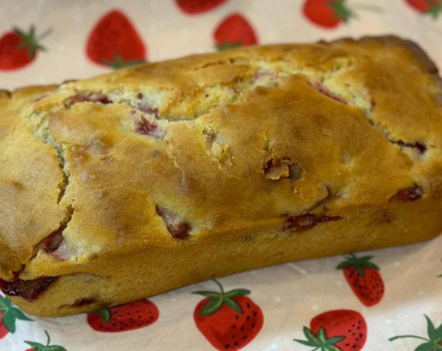 Gluten-Free Strawberry Quick Bread